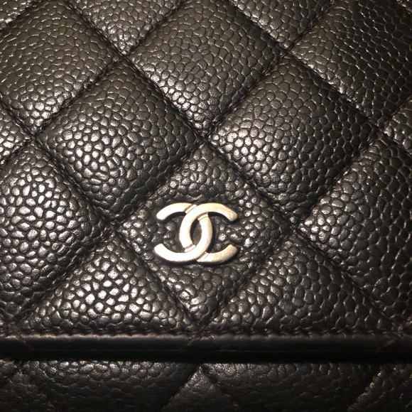 Authentic Chanel Wallet on a Chain - Picture 3 of 11